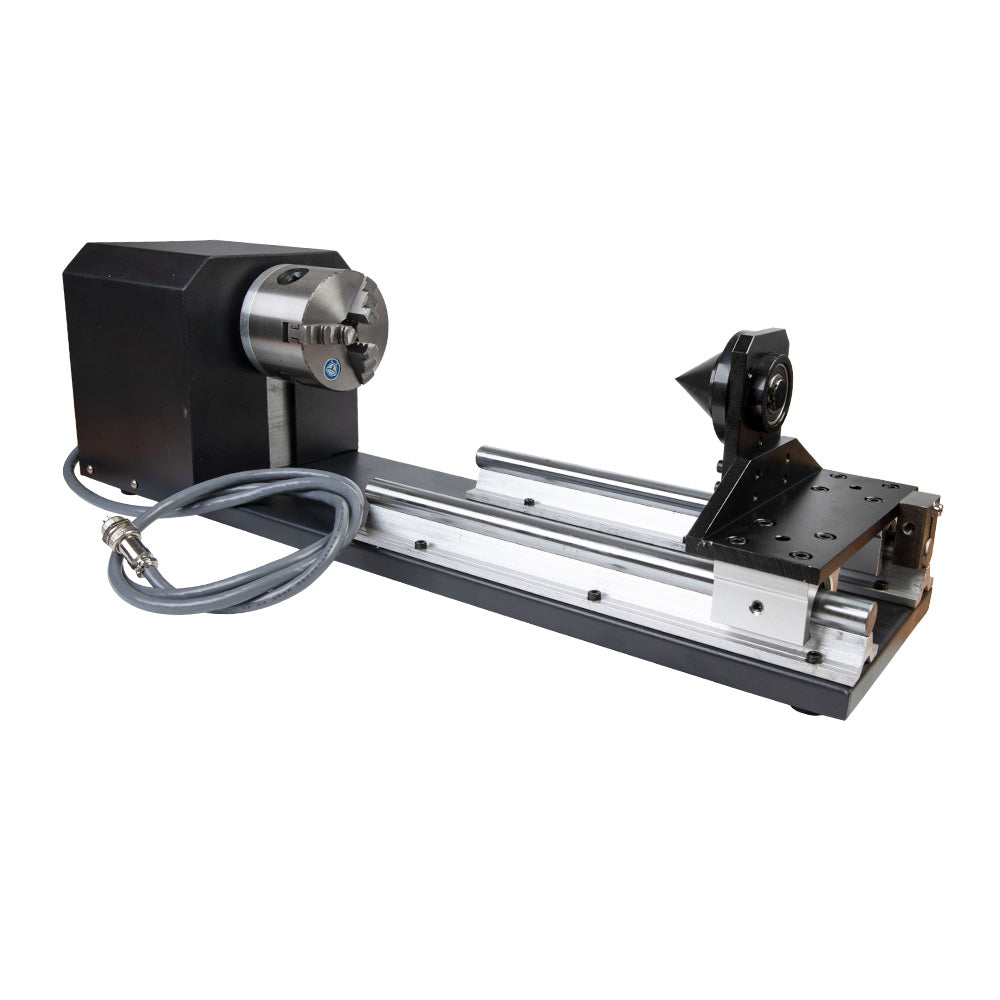 CO2 Laser Machine Rotary Attachment for 50W, 60W or Big laser Machine