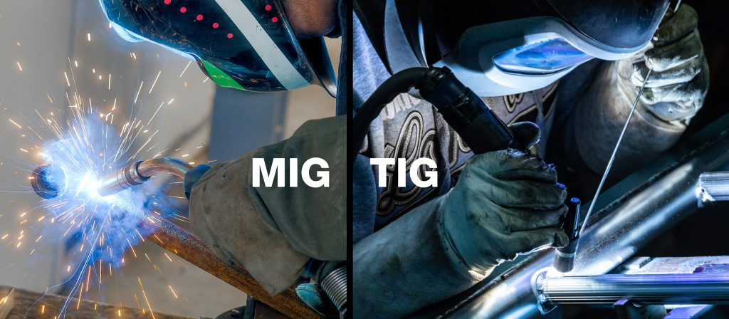 The difference between MIG, TIG and laser welding