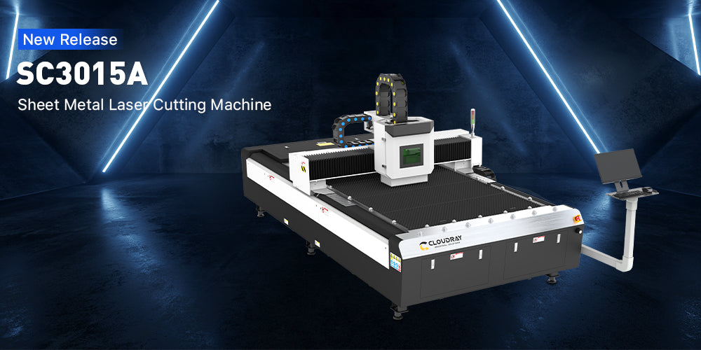 Cloudray SC3015A 3KW Fiber Laser Sheet Cutting Machine