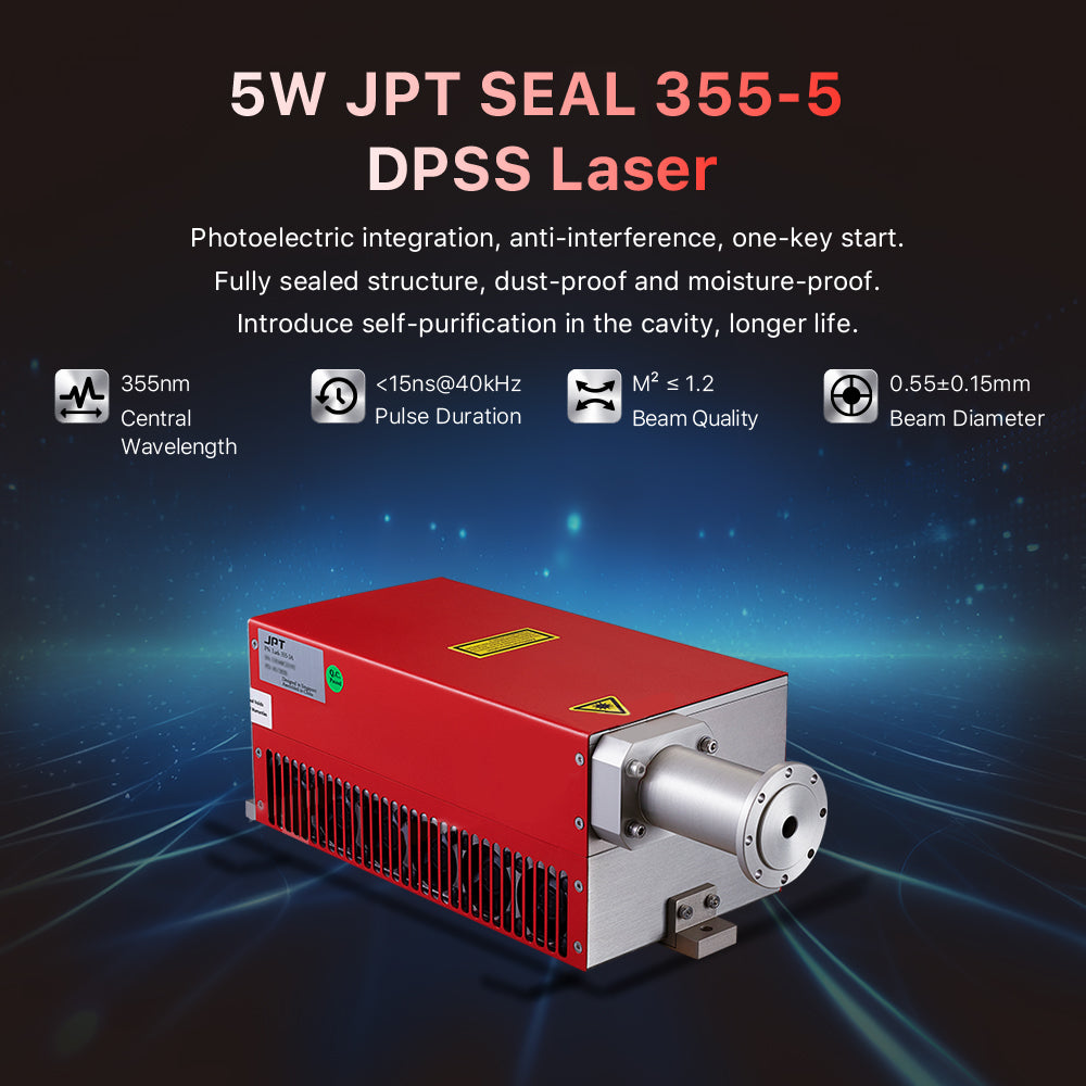 Cloudray 3W 5W 355nm UV Machine de marquage laser avec refroidisseur d'eau  – Cloudray Laser