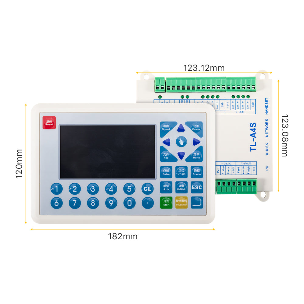 Controller laser TL-A4S CO2 Cloudray Topwissue