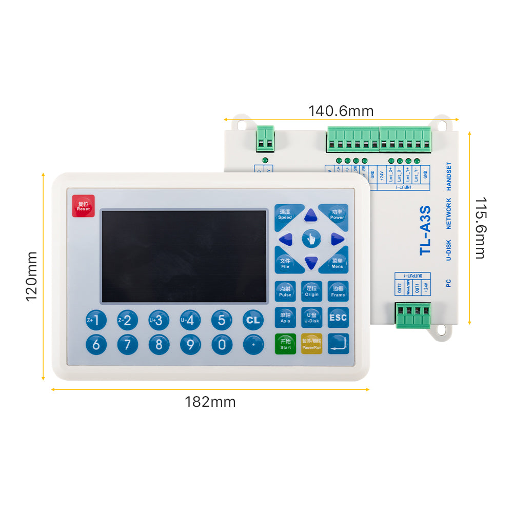 Controlador láser de CO2 TL-A3S Cloudray Topwisdom