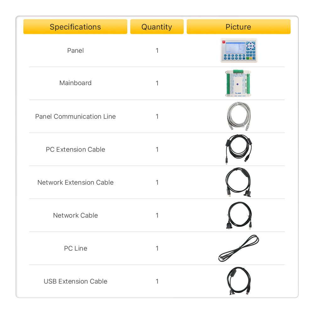 Controller laser TL-A4S CO2 Cloudray Topwissue