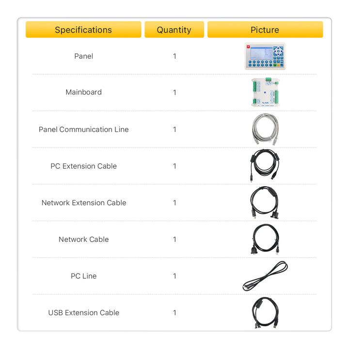 Controller laser TL-A3S CO2 Cloudray Topwissue