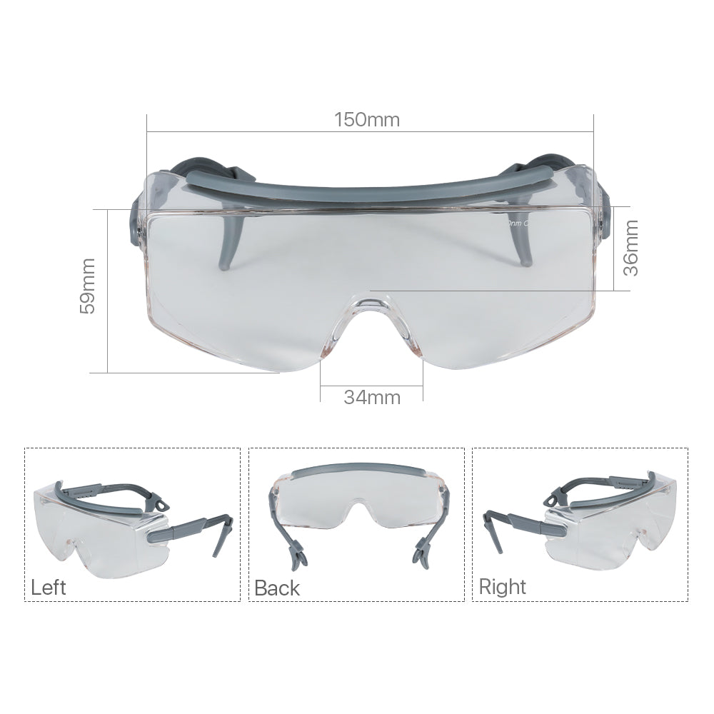 Estilo de las gafas de seguridad del laser del CO2 de Cloudray 10600nm G