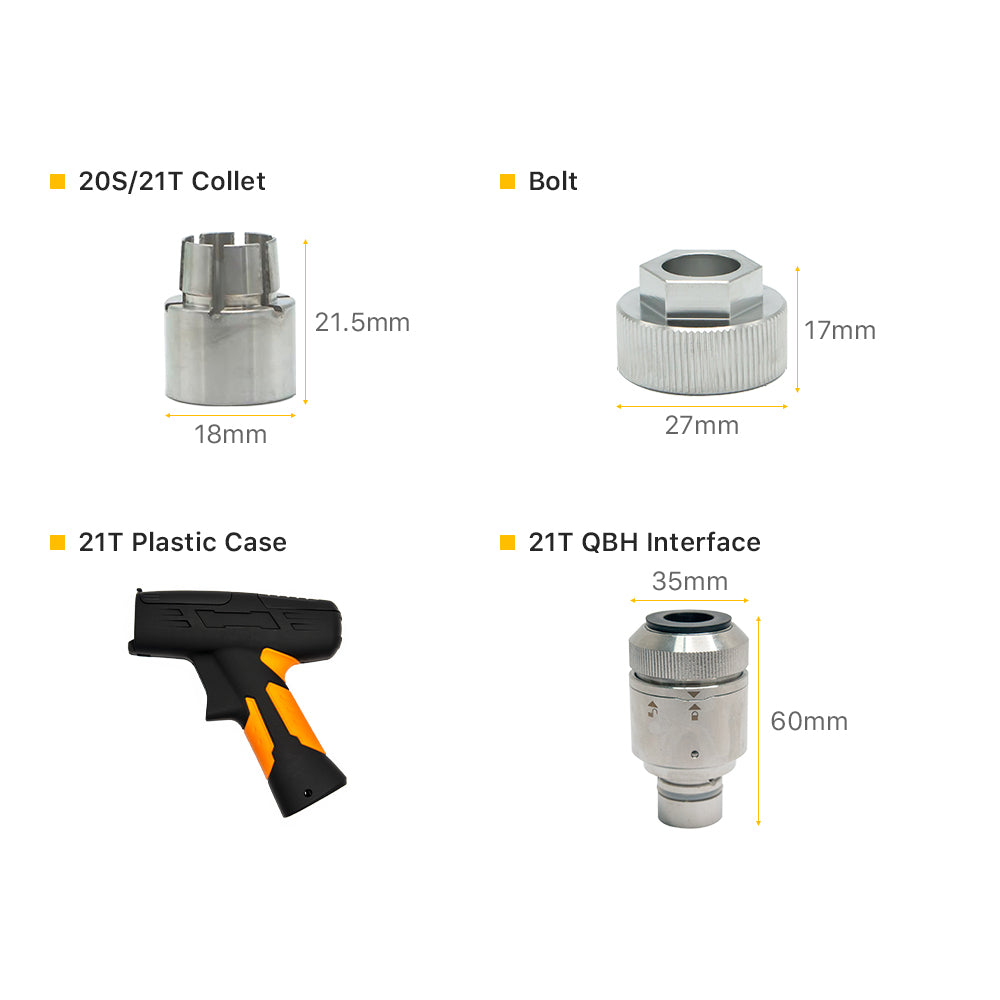 Tête de soudure de HandheldLaser de laser de Cloudray