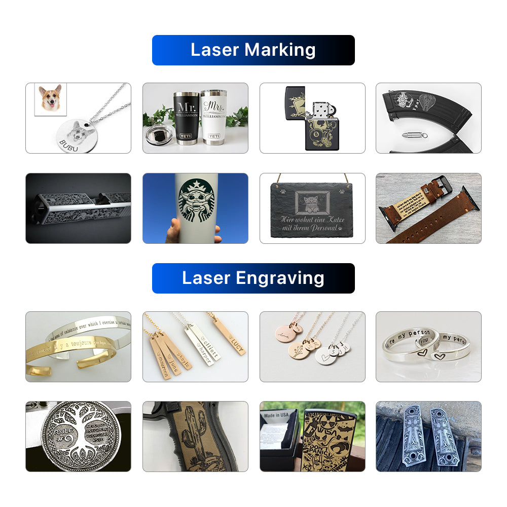 Fiber Laser Marking/Engraving/Cutting Materials Package – Cloudray