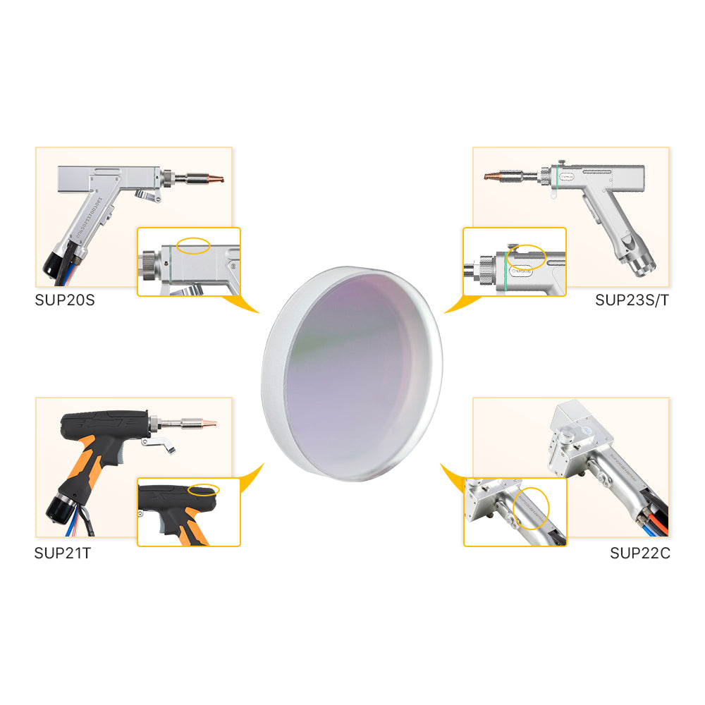 Cloudray Original Focusing &Collimating Lens For SUP Weiye Welding Cleaning Head