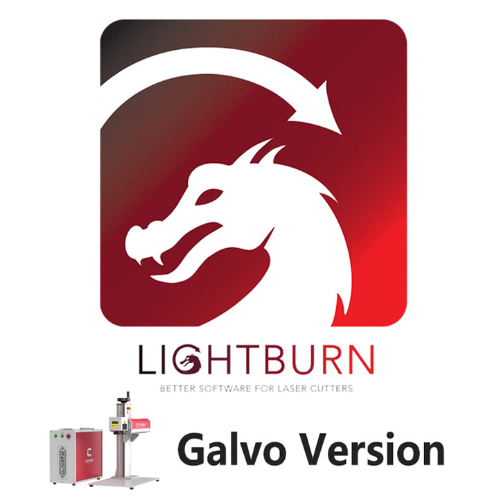 Cloudray Partner LightBurn Software para control de cortador láser/control láser Galvo