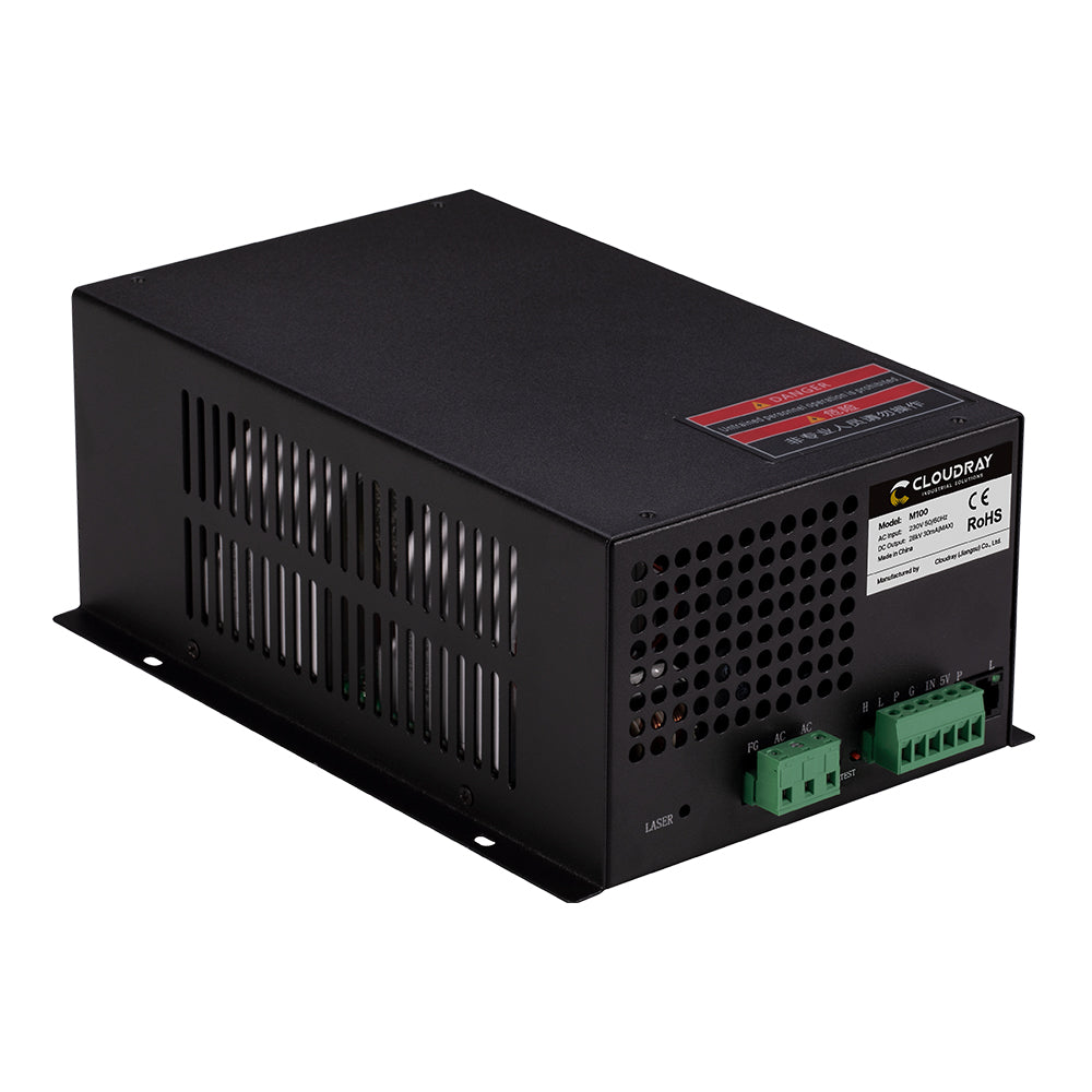 Alimentation laser CO2 Cloudray 100W MYJG avec écran LCD