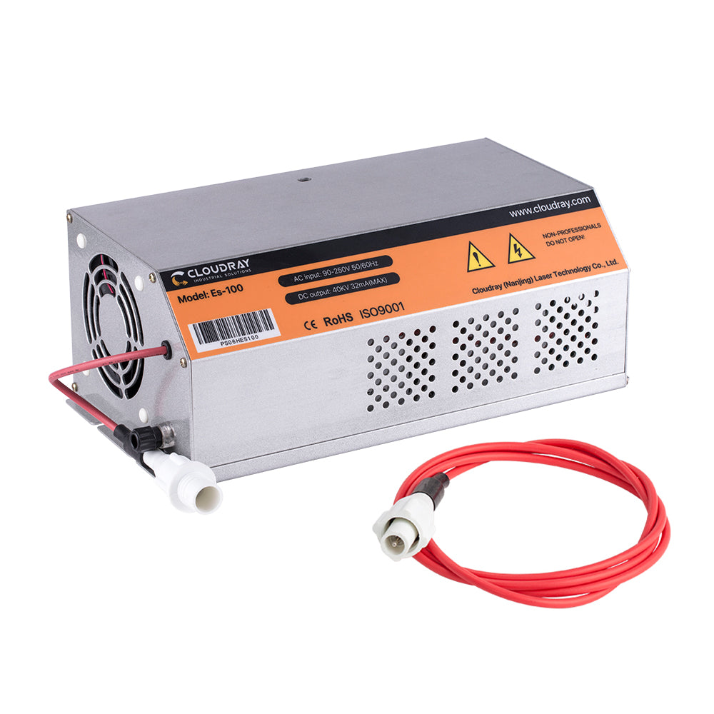 Cloudray 100-120 W CO2-Laser-Netzteil der HY-Es-Serie