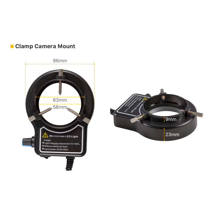 Cloud ray Mount Halterung &amp; LED Ring Licht Kit für Laser-Maschine