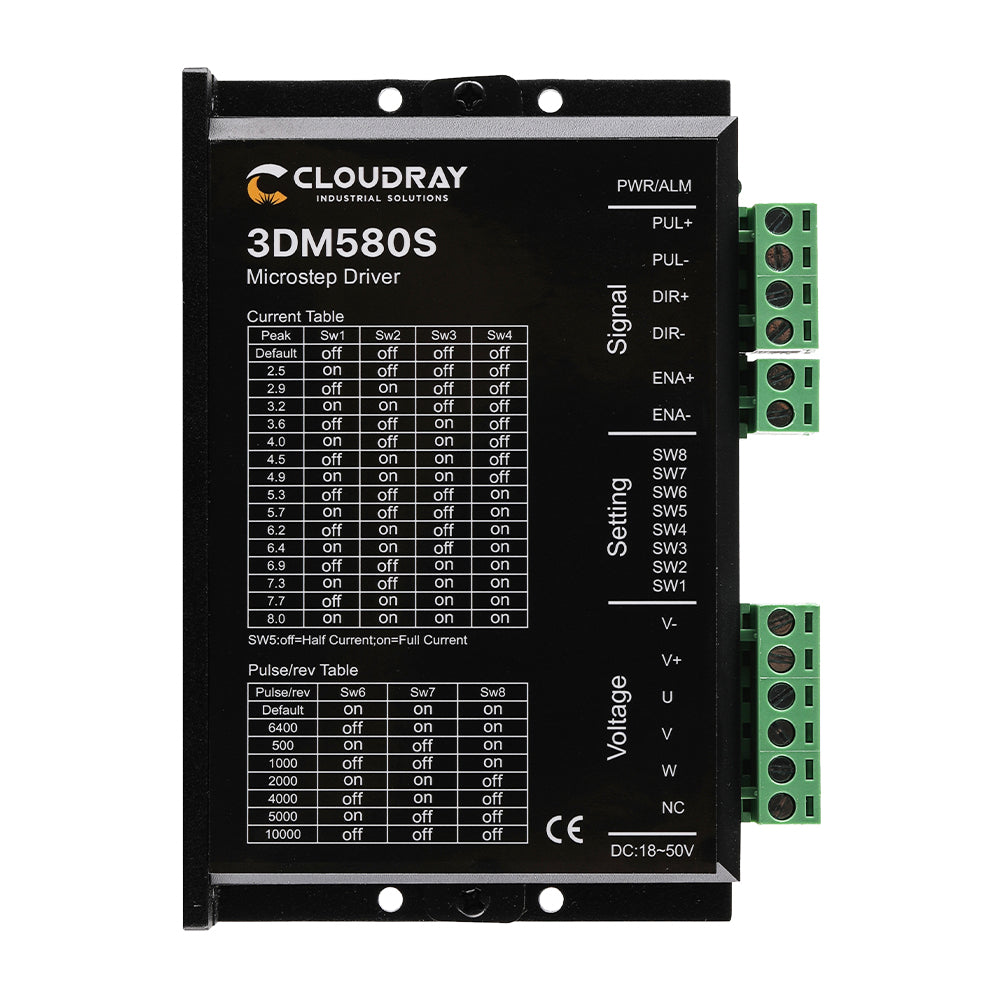 Cloudray 3DM580S 3 مراحل سائق السائر المحرك