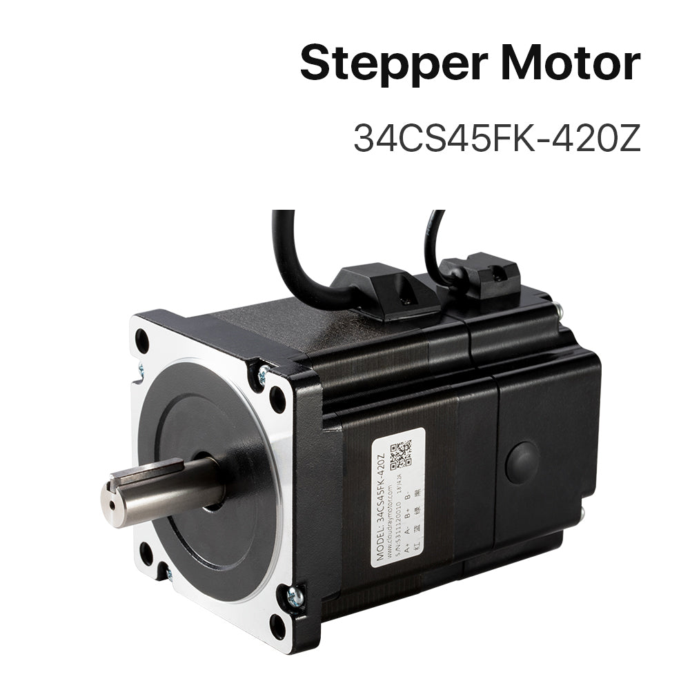 Cloudray 119 mm 4,5 Nm 4,2 A 2-Phasen-Nema34-Schrittmotor mit offener Schleife