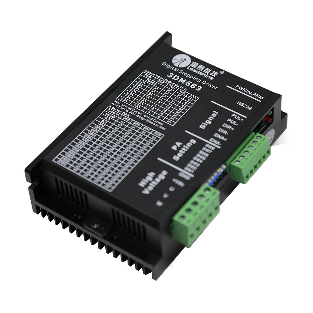 Cloudray Leadshine 3DM683 3-Phase Stepper Driver – Cloudray Laser