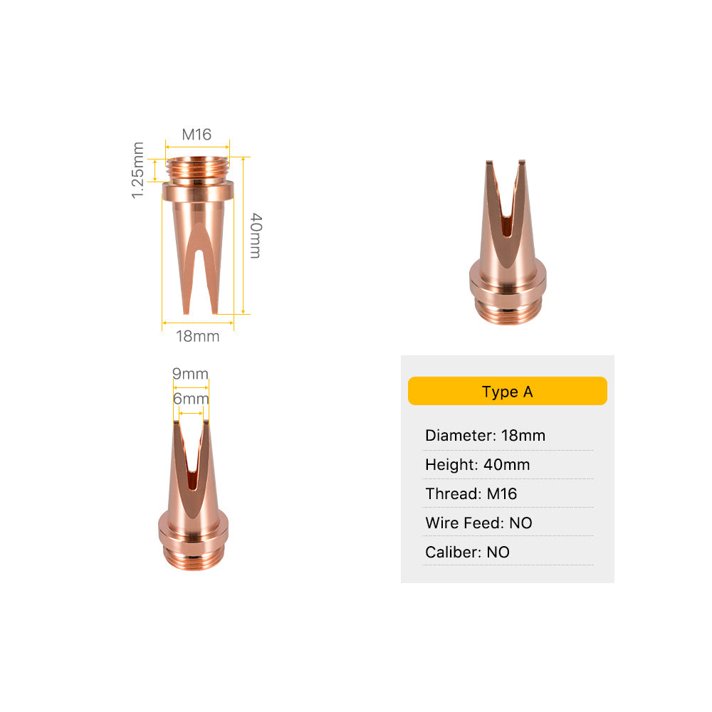 Cloudray Laser Welding Nozzles M16 For QILIN Welding Head
