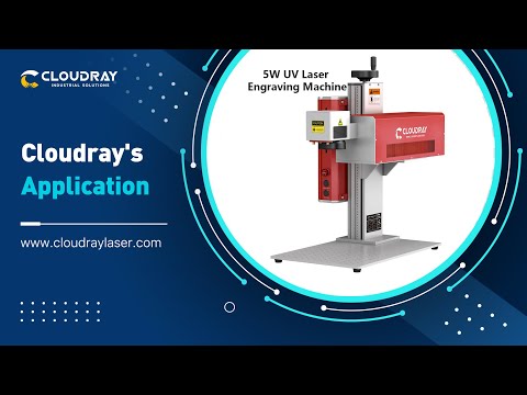 Cloudray 3W 5W 355nm UV Machine de marquage laser avec