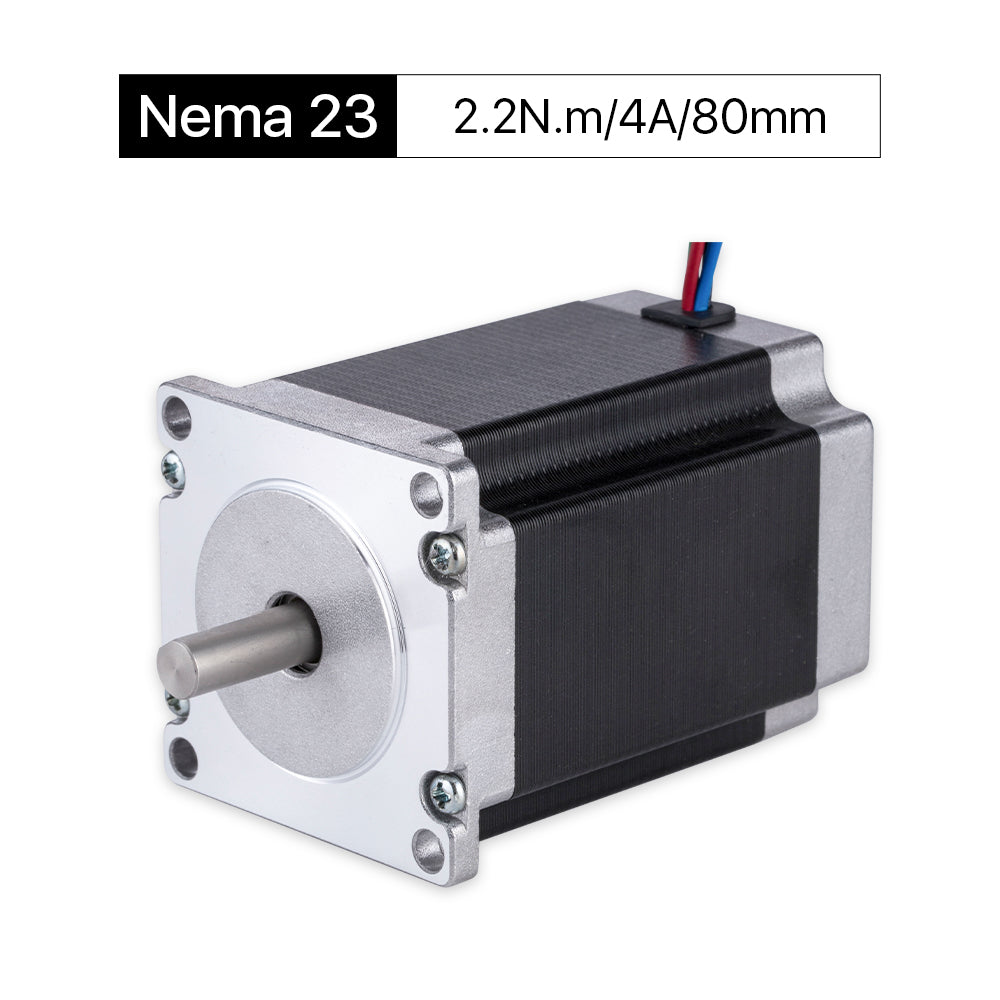 Cloudray 80mm 2.2N.m 4A 2 Phase Nema23 Open Loop Stepper Motor