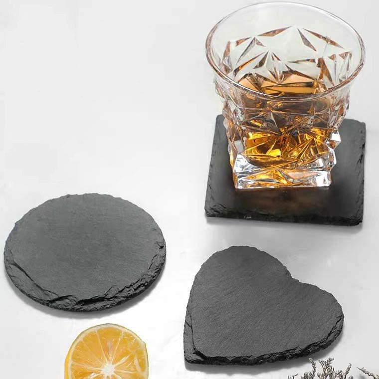 Cloudray Laser Marking Engraving Materials Slate Coaster