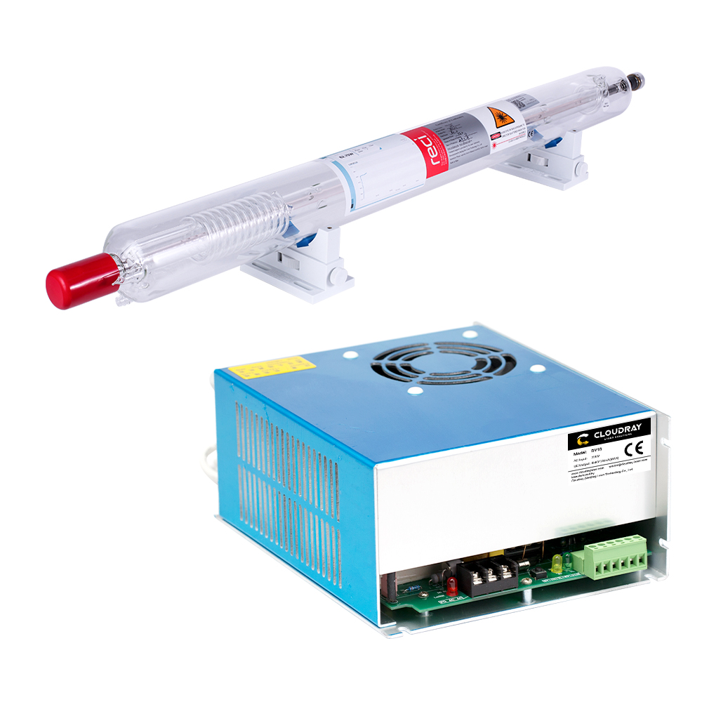 Pacchetto Cloudray per la vendita 75W RECI Co2 Laser Tube 110/220V