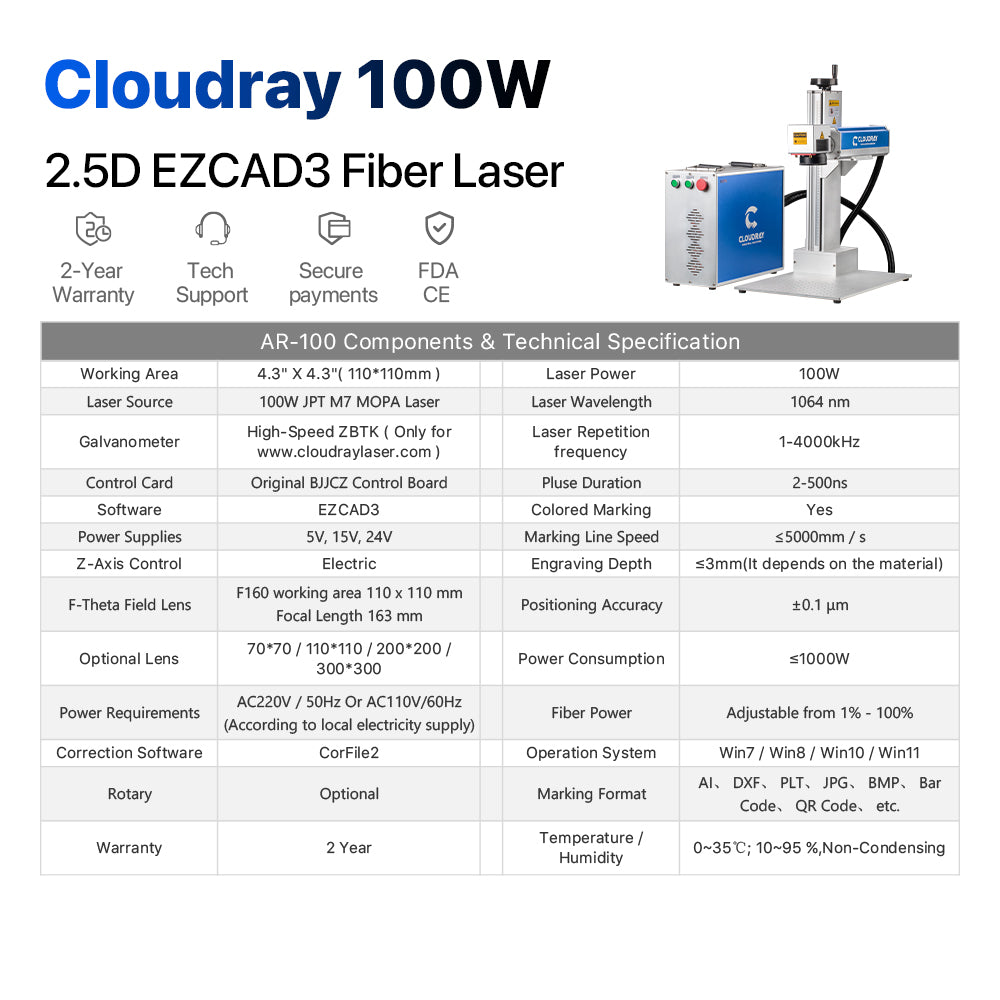 Cloudray Fiber Welding Sistema de soldadura por láser de fibra,cabeza de  soldadura de fibra BWT-20 para la máquina de soldadura de fibra :  : Bricolaje y herramientas