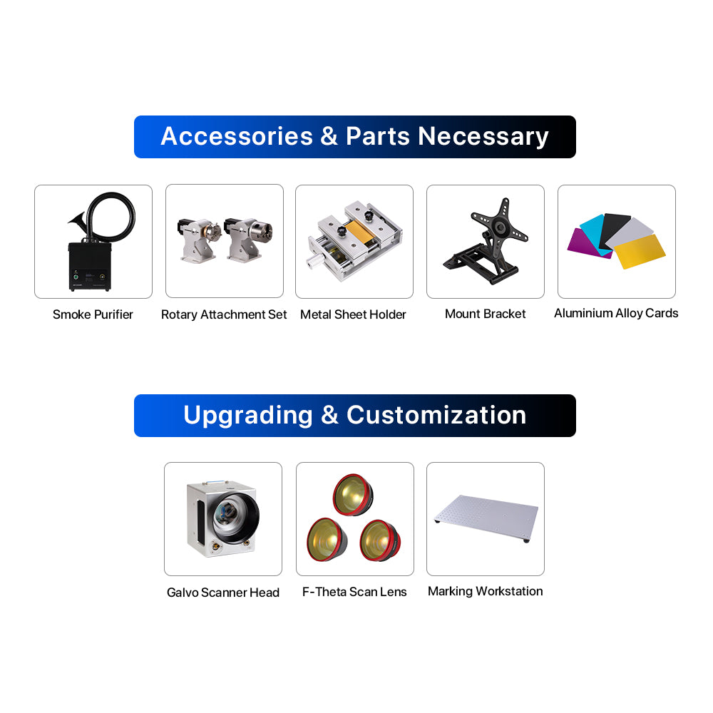 Cloudray 3W 5W UV Laser Engraving Marking Machine With Water Chiller