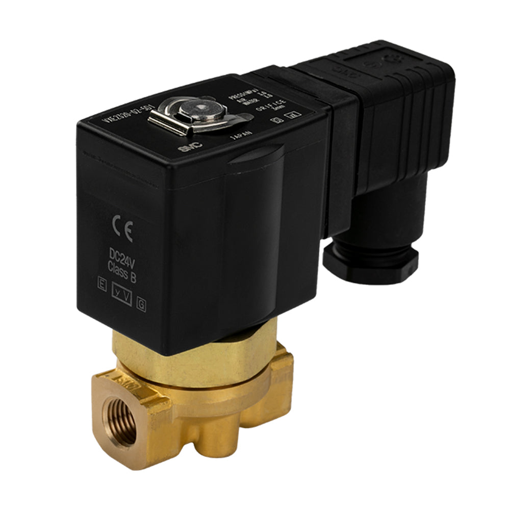 Cloudray SMC VXE2320-02-5D1 Válvula solenoide de 2 puertos de operación directa