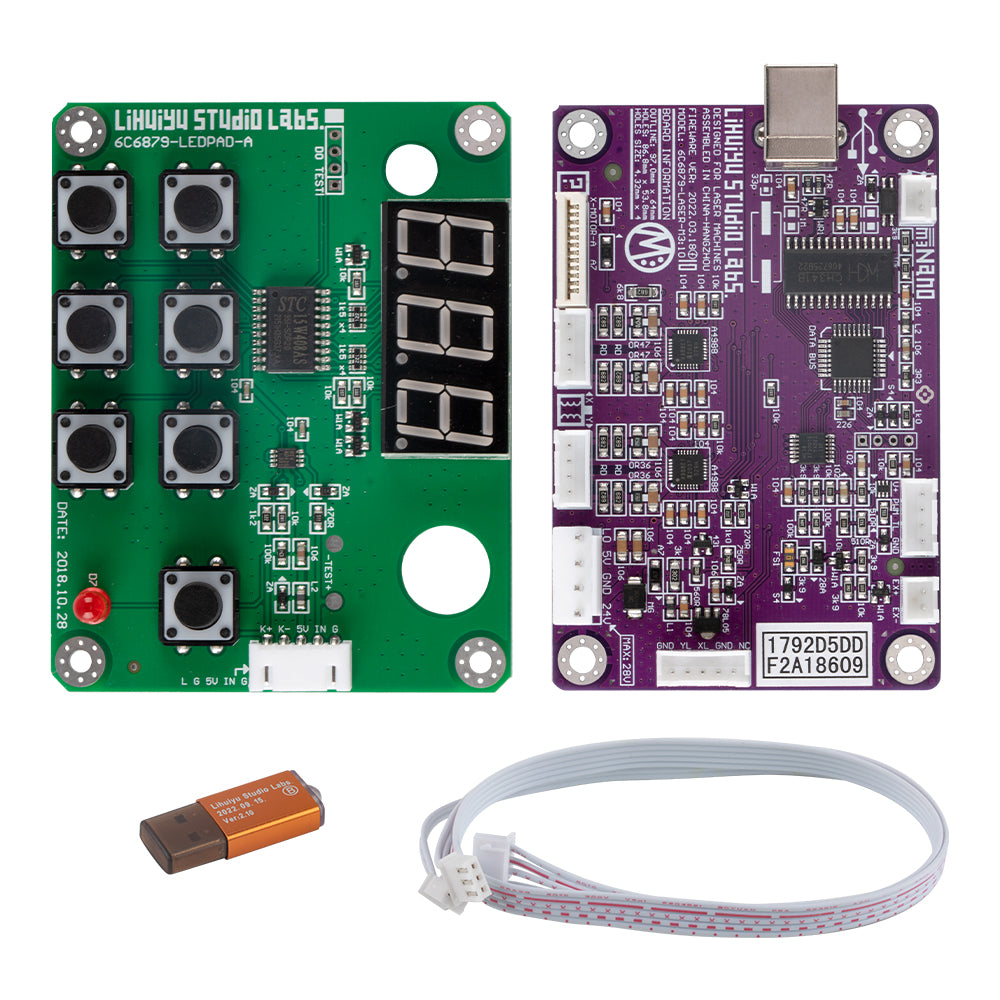 Tarjeta de control de nano láser Cloudray M3 para máquina láser K40