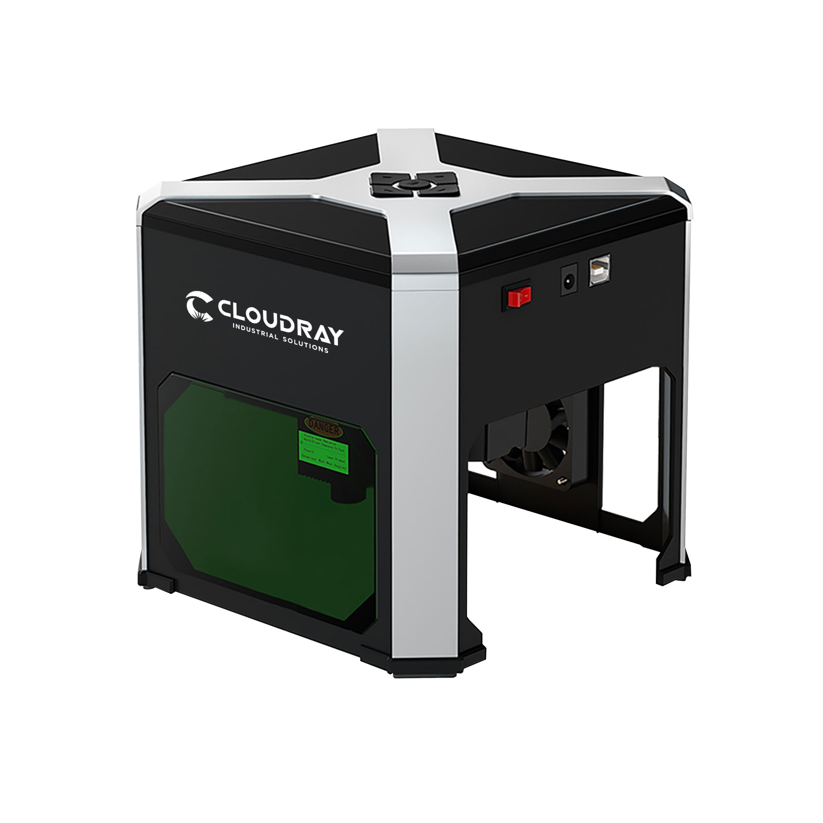 Cloudray 3W Mini-Lasergravurmaschine Zuhause mit WiFi-Lasergravierer