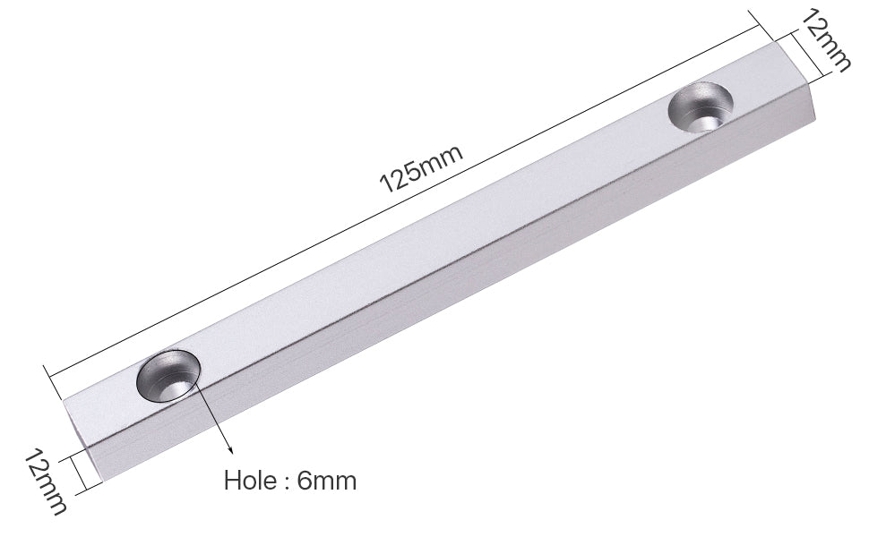 Tira de posicionamiento de aluminio Cloudray